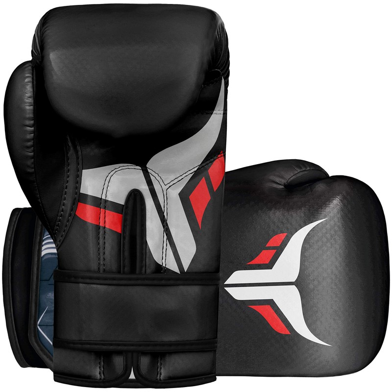 Mytra Fusion Kids Boxing Gloves Carbon AL2 (Black, 4 oz)