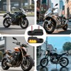 Pack of 2 Mini Motorcycle LED Indicators 12 V E24