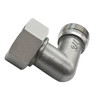 Fitvell 3/4 Inch Stainless Steel 90 Degree Elbow Adapter for