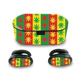 MightySkins Skin for Skullcandy Push Wireless Earbuds - Mary Jane | Protective, Durable, and Unique Vinyl Decal wrap Cover | Easy to Apply, Remove, and Change Styles | Made in The USA