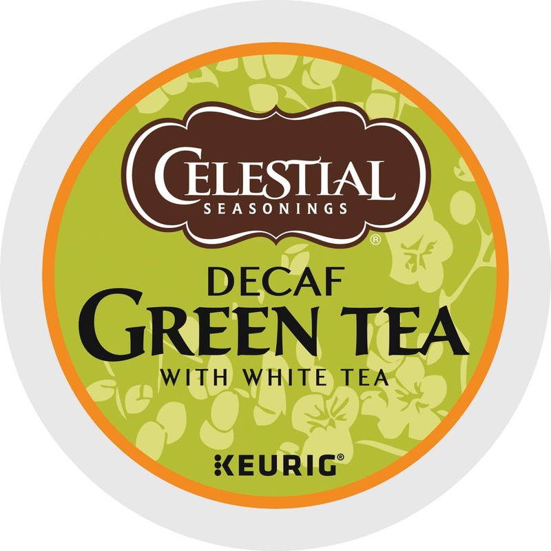 Celestial Seasonings Decaf Green Tea, K-Cup Portion Pack for Keurig