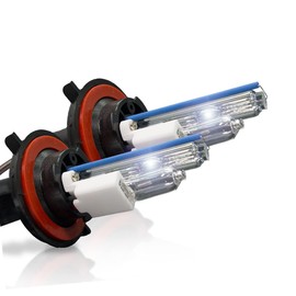HID-Warehouse® HID Xenon Replacement Bulbs - H13 / 9008 8000K - Medium Blue (1 Pair) - 2 Year Warranty