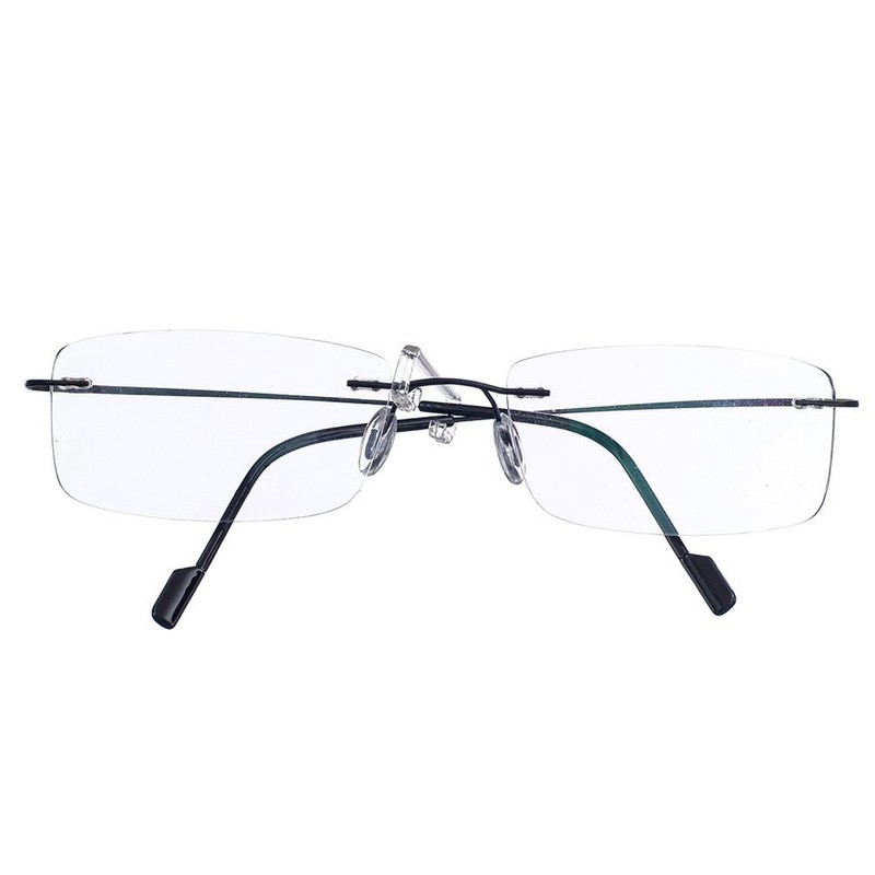 Rongchy Super Light 100% Titanium Working Rimless Reading Glasses +3.00