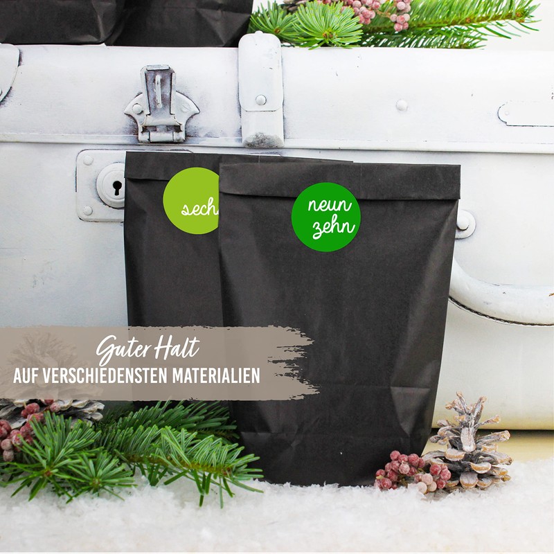 24 Advent Calendar Numbers-Sticker-No. 7