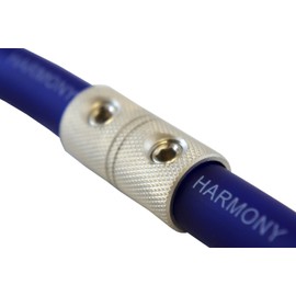 Harmony Audio HA-WC0 Car Stereo Power or Ground 1/0 Gauge Wire Splice Coupler - Nickel Plated