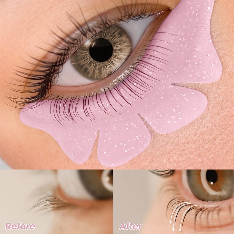 PERMANIA Silicone Under Eye Pads, Soft Lash Lift Rods Extreme