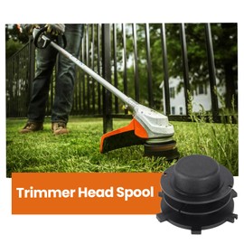 Grass Trimmer Head Spool, Professional Wear Resistant Accessories for Brushcutter, Suitable for Stihl FS AutoCut 36-2 46-2 56-2 Reels, ABS Material