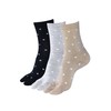 BALENZIA Women Calf Length Wool Socks (Pack of 3) (WT-02