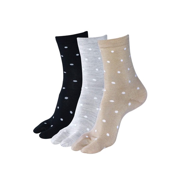 BALENZIA Women Calf Length Wool Socks (Pack of 3) (WT-02