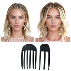 Set mit 2 Volumenkammaufsätzen für Haare, für Damen und Herren, geeignet für alle Haartypen