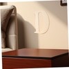 Operitacx DIY Wood Letter d Giant Decorative Letters Big Cardboard