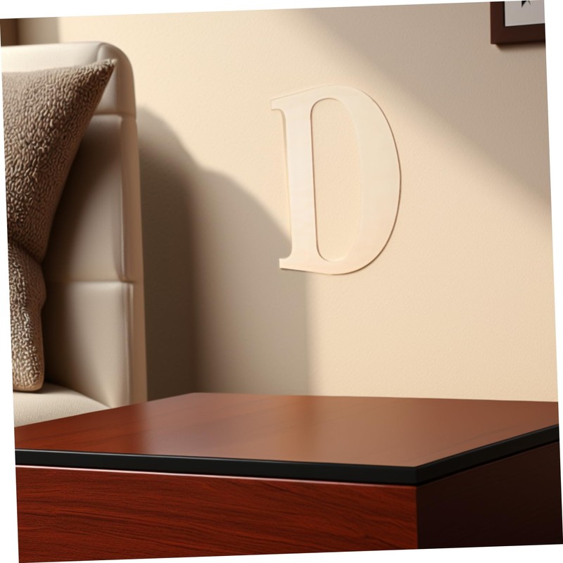 Operitacx DIY Wood Letter d Giant Decorative Letters Big Cardboard