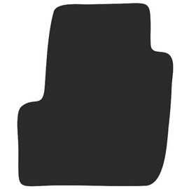 Wielganizator Driver Velour Floor Mat Suitable for Jeep Wrangler TJ (1996-2006) SUV Driver Mat Velour Floor Mat Graphite Colour Perfect Fit 1-Piece