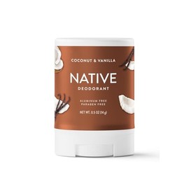 Native Desodorante en Barra, Coco y Vainilla, Sin Aluminio, Sin Parabenos, Tamaño Viaje, 14.2g