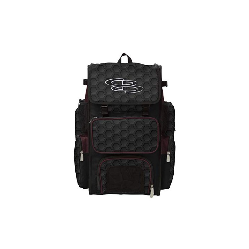 Boombah Superpack Bat Pack 3DHC Black/Maroon