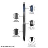 uniball 207 PLUS+ Retractable Gel Pen, Medium Point (0.7mm), Blue,
