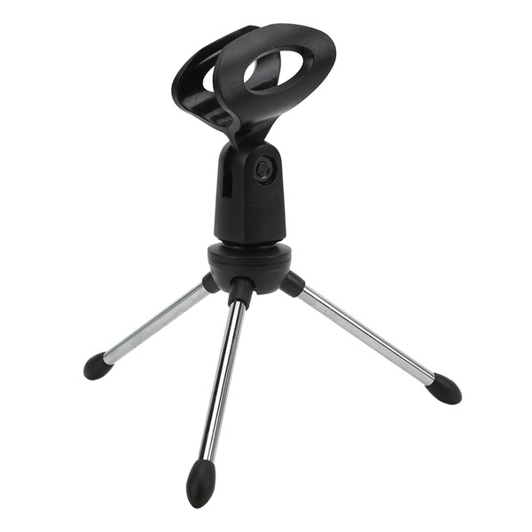 Annadue Microphone Stand Desk Tripod, Adjustable Microphone Stand Holder, Removable