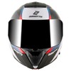 Bogotto Ezion Flip Up Helmet, Matte Black/White/Red/Blue, XS