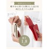 PURCHIC Women's Long Wallet, Genuine Leather, Thin, Lightweight, Slim, Thin,