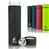 Tea Bottle with Strainer to Go, 400 ml: High-Quality Stainless