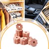 Homode Cedar Blocks for Clothes Storage, 24 Pcs Cedar Rings
