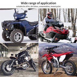 Bolsa de Tanque para Motocicleta, Fydun Bolsa de Sillín Delantero de Impermeable Oxford Bolsa de Almacenamiento del Depósito de para ATV Dirt Bike Moto de Nieve