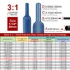 Chanzon 3:1 Ratio 1-1/4" (30mm) Heat Shrink Tubing - Marine