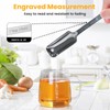 Stainless Steel Measuring Spoons Set of 14 with Leveler, Rectangular