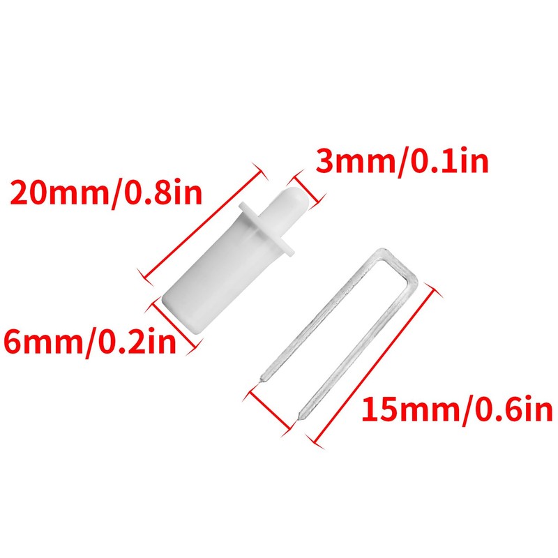 Surf turtle Shutter Repair Pins 20PCS Spring Loaded Shutter Pins