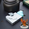 ZDSLASHES Solid Fuel Tablet Pocket Stove, Portable Fire Pit for