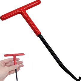 1 Piece Spring Puller Tool, Red, Hardened Steel, Motorcycle Tool, Spring