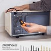 2400 Pcs M2 Screws, Small Screws for Wood Screws Assortment