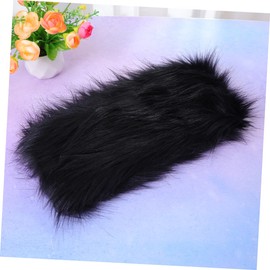 FOMIYES Imitated Fur Headband for Women Warm Comfy Hair Accessory Soft Black Faux Fur Headwrap Stylish Ear Cover for Cold Weather for Outdoor Activities