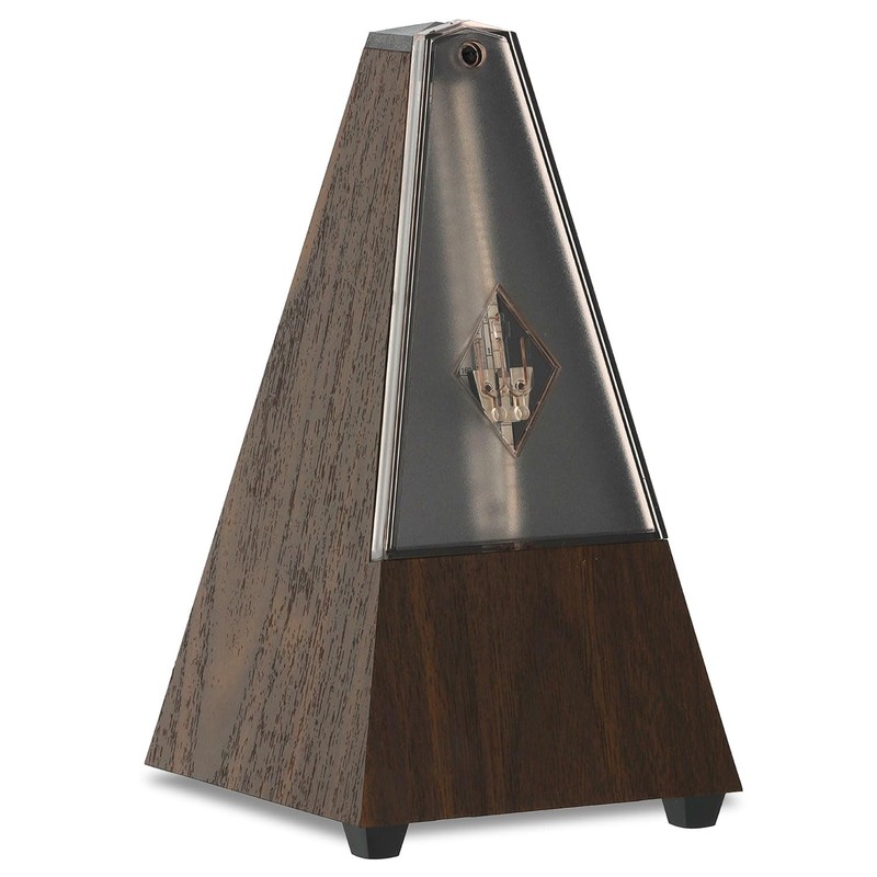 Wittner Mechanical Metronome 804k Walnut Design with Keepdrum Microfibre Cloth