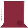 Burgundy Backdrop for Photoshoot, Professional Photo Backdrop Background Curtain for