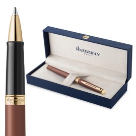 Waterman Hémisphère Rollerball Pen | |The Understated Edit | Copper Red | Fine Tip | Black Ink | Gift Box