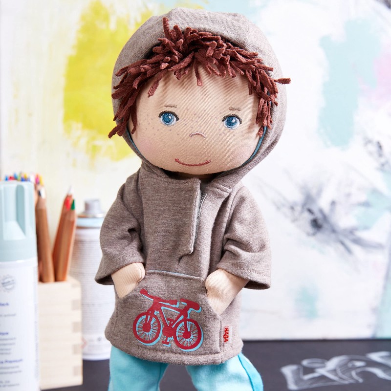 HABA Bambola Lian 306528 - Bambola in Tessuto per Bambini
