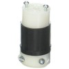 Leviton Mini Locking Connector, NEMA 15 Amp, 125 Volt, Industrial