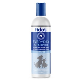 Fido’s Everyday Shampoo 250ml, Gentle and Effective Pet Shampoo for Regular Use, Cleans and Refreshes All Dog Coat Types, Leaves Coat Soft and Shiny