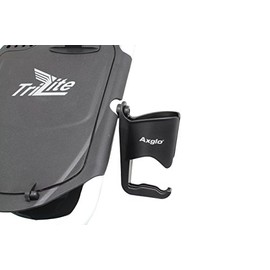 Axglo Beverage Holder - Cup Holder - Golf Cart - Golf Accessories - Black