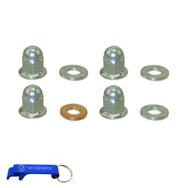 TC-Motor 7mm Engine Head Stud Acorn Nut Set for 125cc 140cc ATV Quad Motor Pit Dirt Bike (10)