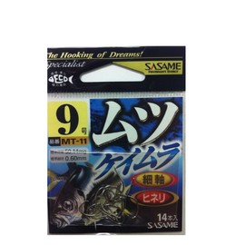 ささめ針(SASAME)針 9号 1本 ムツ(ケイムラ) MT-11
