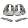ASTAMOTOR Chrome Door Handle Cover Left Right Fit for 2008-2017