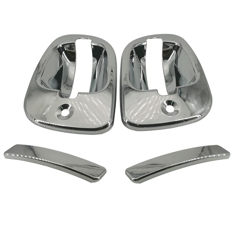 ASTAMOTOR Chrome Door Handle Cover Left Right Fit for 2008-2017