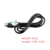 XMHEIRD Pool Pump Power Cord 6 Feet Extension Electrical Plug