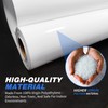 Crawldryer White Plastic Sheeting, 16 Mil 10' x 25', Crawl