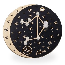 Treedix Lötprojekt-Kits, Löt-Übungs-Kits mit Sternbild, kreatives DIY-Lötset zum Üben von Lötfähigkeiten für Anfänger, Raumdekoration, dekorative Geschenke (Waage)