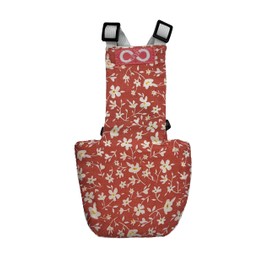 Chicken Diapers for Hens, Rooster, Silkie Chicken, Bantam - Disposable Lining, Reusable, Adjustable by Uni Infinity (Pink Floral, Chicken Medium, 1, Count)