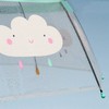 Transparent Umbrella Cartoon Long Handle Umbrella For Children