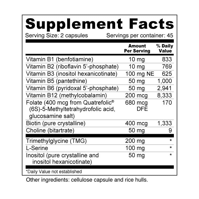 Wellness Resources Super Coenzyme B Complex - 90 Capsules -